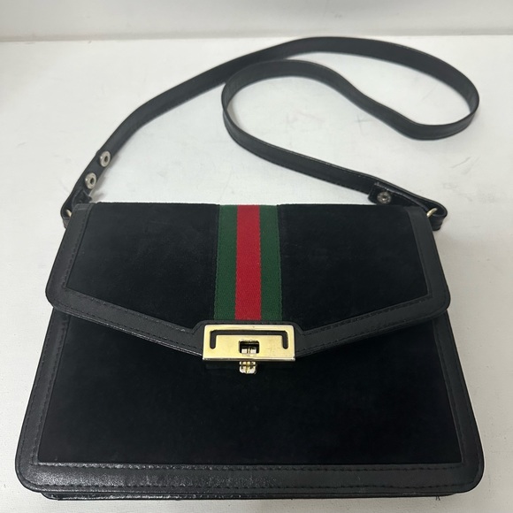 Vintage suede leather purse - Picture 2 of 11